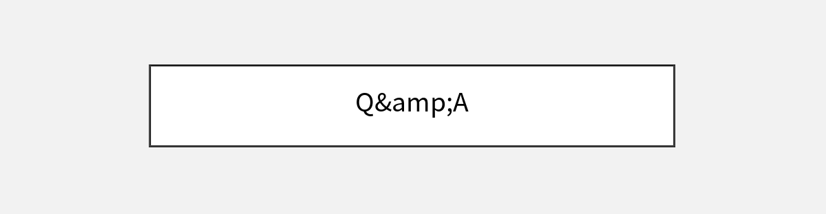 Q&A