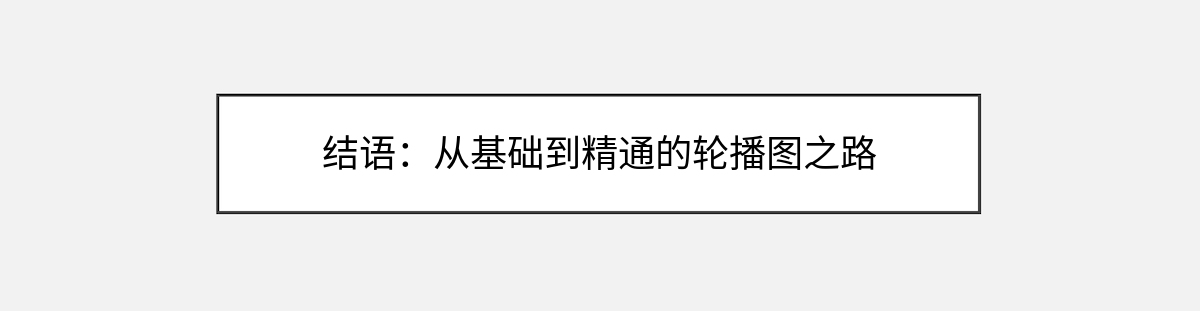 结语:从基础到精通的轮播图之路 结语:从基础到精通的轮播图之路