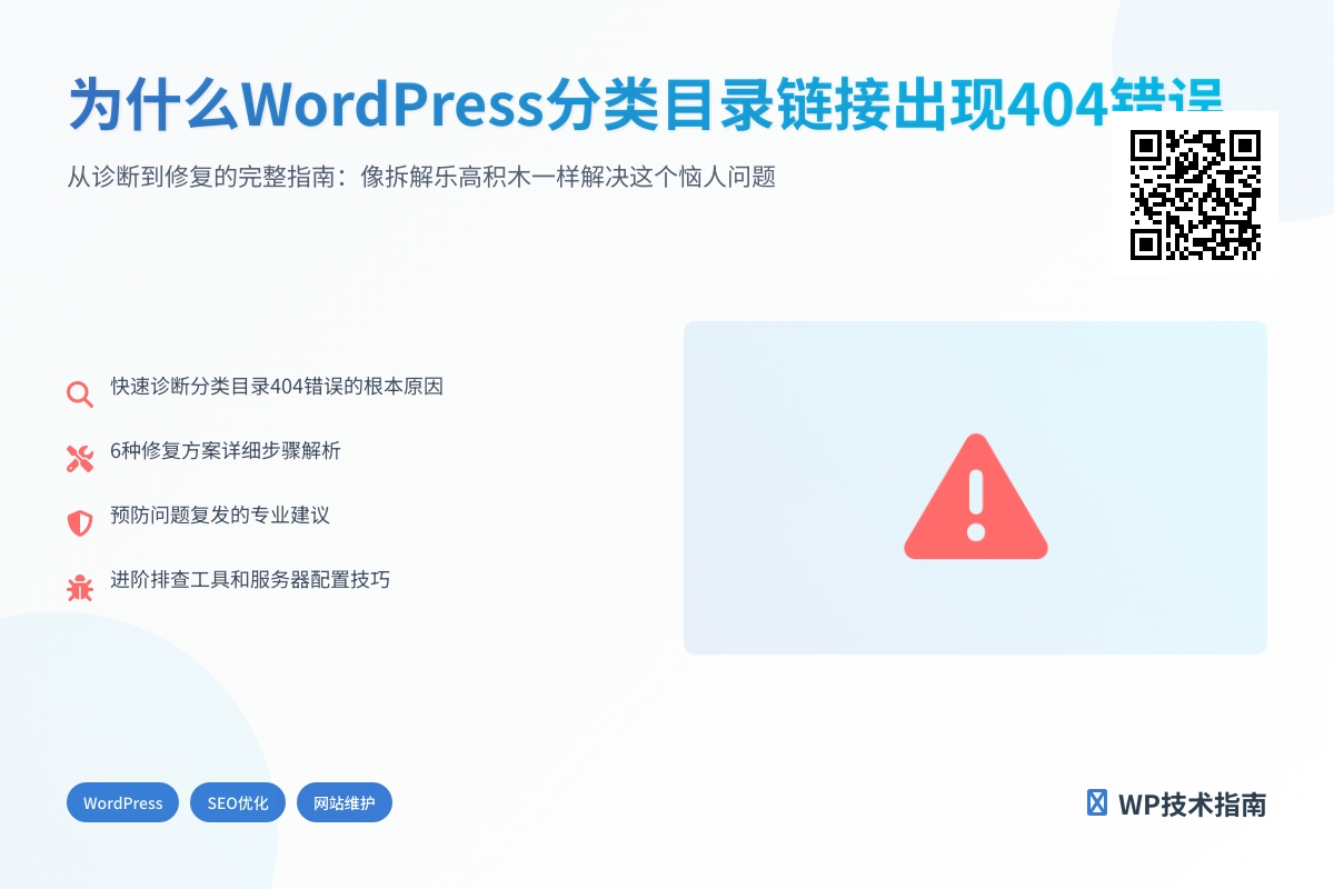 为什么WordPress分类目录链接出现404错误