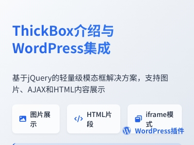 WordPress ThickBox 使用教程