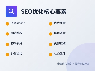 一个SEO友好的网站需要具备哪些因素 一个SEO友好的网站需要具备哪些因素