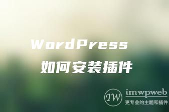 WordPress  如何安装插件